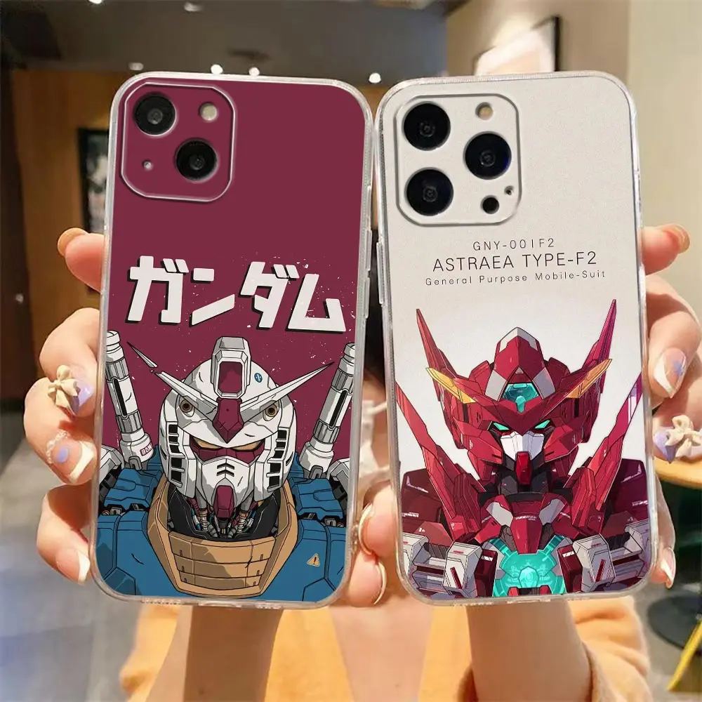 Anime Gundam Mech Warrior Clear Phone Case For iPhone Apple 14 12 13 Mini 11 Pro SE 8 7 6 15 Plus X XR XS Max SE Case Funda Capa
Anime Gundam Mech Warrior Clear Phone Case For iPhone Apple 14 12 13 Mini 11 Pro SE 8 7 6 15 Plus X XR XS Max SE Case Funda Capa