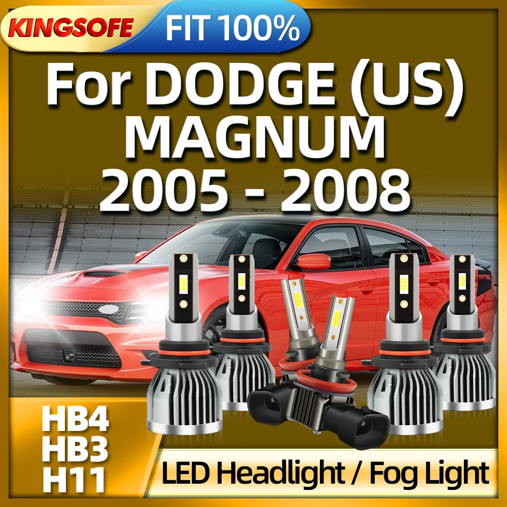 KINGSOFE 30000LM LED Light Bulbs HB4 HB3 Auto Lamp H11 CSP White For DODGE (US) MAGNUM 2005 2006 2007 2008
KINGSOFE 30000LM LED Light Bulbs HB4 HB3 Auto Lamp H11 CSP White For DODGE (US) MAGNUM 2005 2006 2007 2008