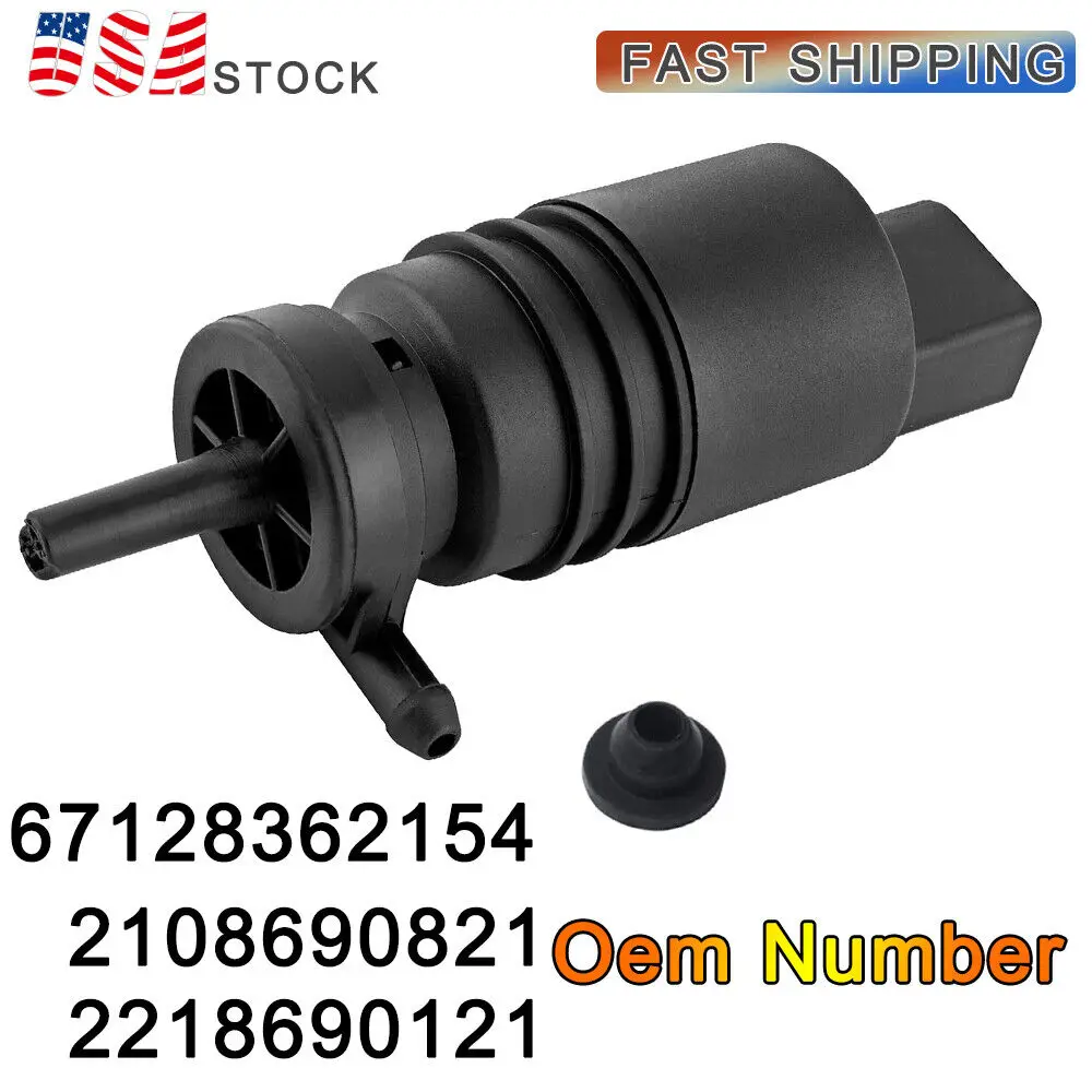 OE67128362154 2108690821 2218690121 Car Wiper Front Windshield Windscreen Wipers Washer Pump for Audi for BMW for Mercedes-Benz
OE67128362154 2108690821 2218690121 Car Wiper Front Windshield Windscreen Wipers Washer Pump for Audi for BMW for Mercedes-Benz