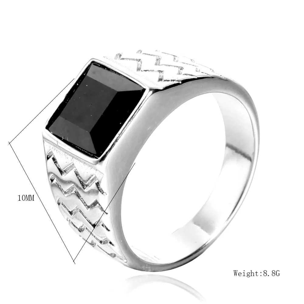 New Simple Fashion European and American Personality Gem Fashion Titanium Steel Ring for Men and Women
New Simple Fashion European and American Personality Gem Fashion Titanium Steel Ring for Men and Women