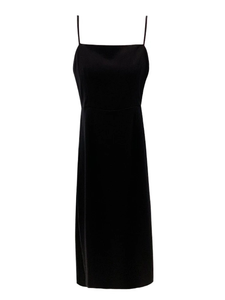 2022 New Summer Casual Korean Style Outer Wear Black Suspender Dress Women woman dress dresses
2022 New Summer Casual Korean Style Outer Wear Black Suspender Dress Women woman dress dresses
