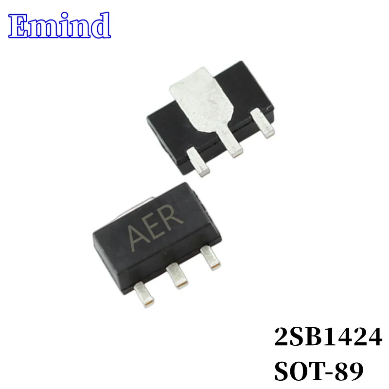 100Pcs 2SB1424 SMD Transistor Footprint SOT-89 Silkscreen AER Type PNP 20V/3A Bipolar Amplifier Transistor
100Pcs 2SB1424 SMD Transistor Footprint SOT-89 Silkscreen AER Type PNP 20V/3A Bipolar Amplifier Transistor