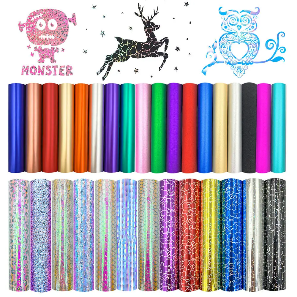 Holographic Glitter Adhesive Craft Vinyl Film Sheet for Decor Sticker Party Home Glass Car Decal Decor 32 Color Vinyl for Cut
Holographic Glitter Adhesive Craft Vinyl Film Sheet for Decor Sticker Party Home Glass Car Decal Decor 32 Color Vinyl for Cut