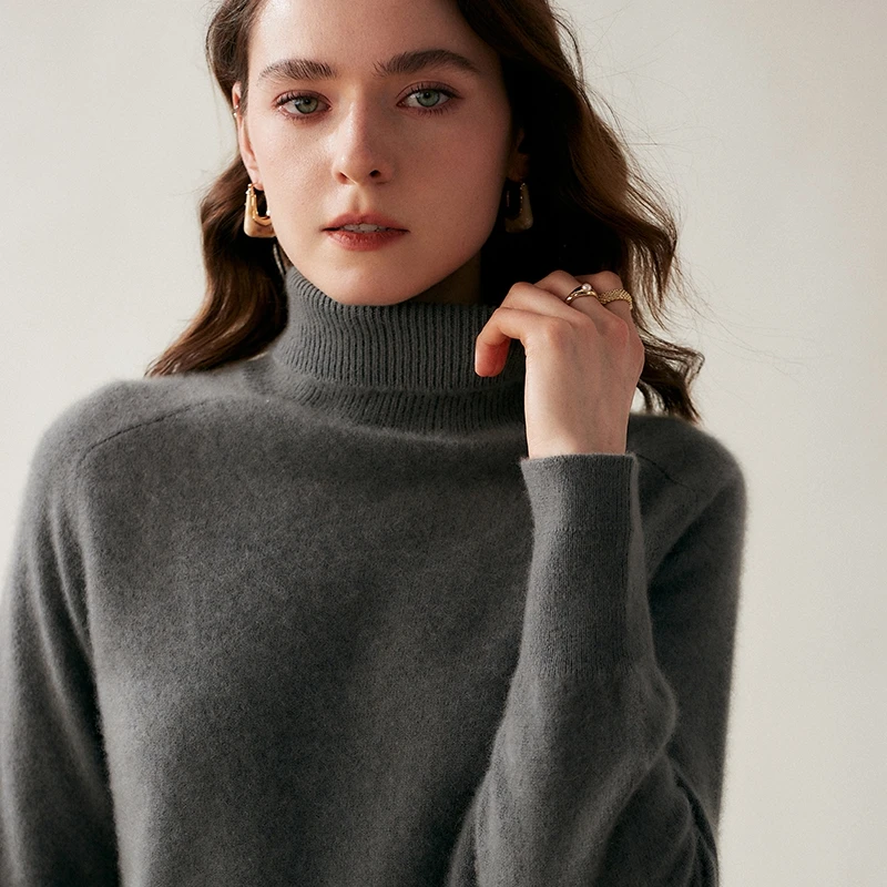 Women Sweaters 100% Cashmere Pullovers Winter 2022 New Arrival Turtleneck Solid Color Jumper Female Knitwear Tops Girl Clothes
Women Sweaters 100% Cashmere Pullovers Winter 2022 New Arrival Turtleneck Solid Color Jumper Female Knitwear Tops Girl Clothes