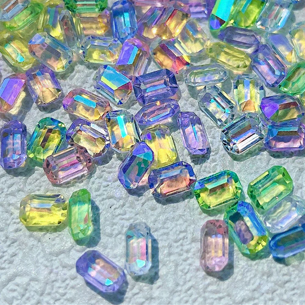 Multi-shape Nail Rhinestones Glass Shining Nail Decoration Aurora AB Nail Crystal Thick Ice Shape Block Nail Jewel Parts 100pcs
Multi-shape Nail Rhinestones Glass Shining Nail Decoration Aurora AB Nail Crystal Thick Ice Shape Block Nail Jewel Parts 100pcs