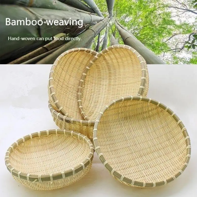 Bamboo Woven Dustpan Storage Basket Bamboo Product Basket Storage Basket Wash Vegetables Drain Water To Rice Basket Fruit Basket
Bamboo Woven Dustpan Storage Basket Bamboo Product Basket Storage Basket Wash Vegetables Drain Water To Rice Basket Fruit Basket