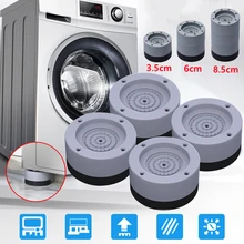 4Pcs Anti Vibration Feet Pads Washing Machine Rubber Mat Anti-Vibration Pad Dryer Base Fixed Non-Slip Pad Household Accessories
4Pcs Anti Vibration Feet Pads Washing Machine Rubber Mat Anti-Vibration Pad Dryer Base Fixed Non-Slip Pad Household Accessories