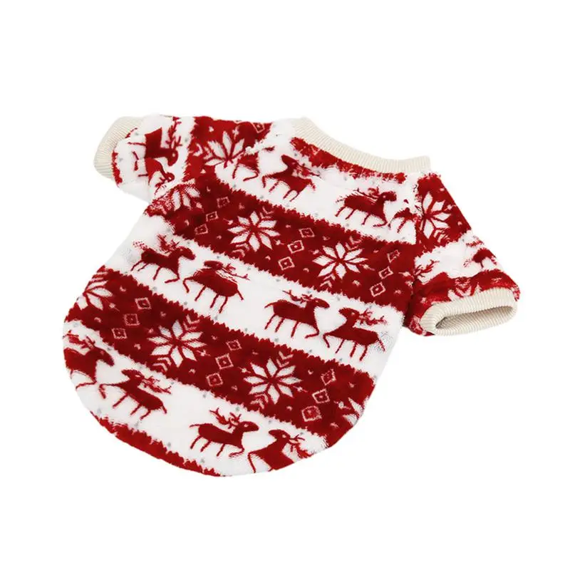 

Christmas Dog Sweater Atmospheric And Skin-Friendly Kitten Sweater Pet Costume Accessories For Christmas Party Theme Party Photo