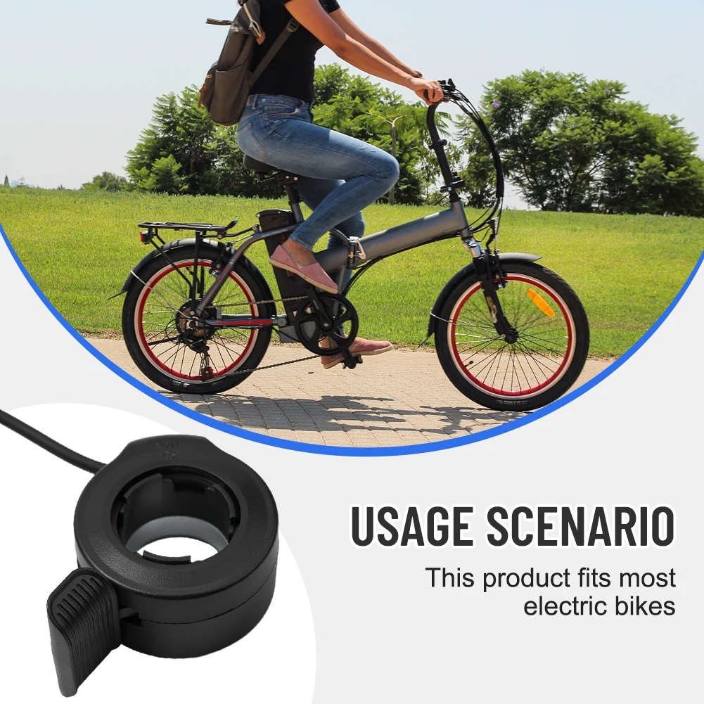 High Quality Cycling Control Throttle Control Handle 3PIN BBS01 BBS02 BBSHD Bafang Central Motor Thumb Speed Control
High Quality Cycling Control Throttle Control Handle 3PIN BBS01 BBS02 BBSHD Bafang Central Motor Thumb Speed Control