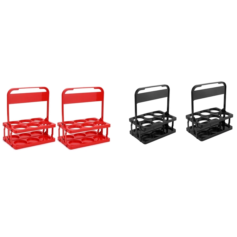 Foldable Plastic Drink Carrier, 2 Pack Beverage Carrier, Cup Holder, Beverage Coffee Beer Delivery Holder, Reusable
Foldable Plastic Drink Carrier, 2 Pack Beverage Carrier, Cup Holder, Beverage Coffee Beer Delivery Holder, Reusable