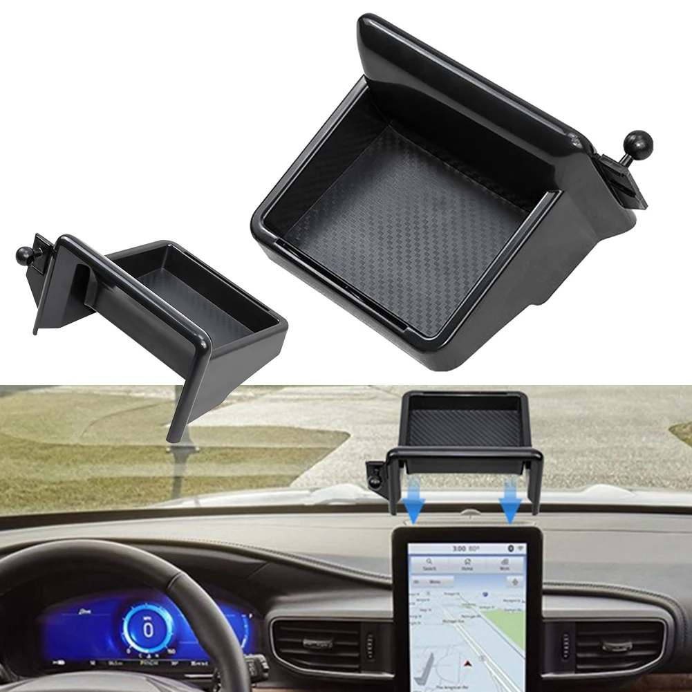1x Car Center Console Navigation Screen Rear Storage Box Holder Tray Fits For Ford Explorer 2020-2024 For Storing Tissues/ Pens
1x Car Center Console Navigation Screen Rear Storage Box Holder Tray Fits For Ford Explorer 2020-2024 For Storing Tissues/ Pens