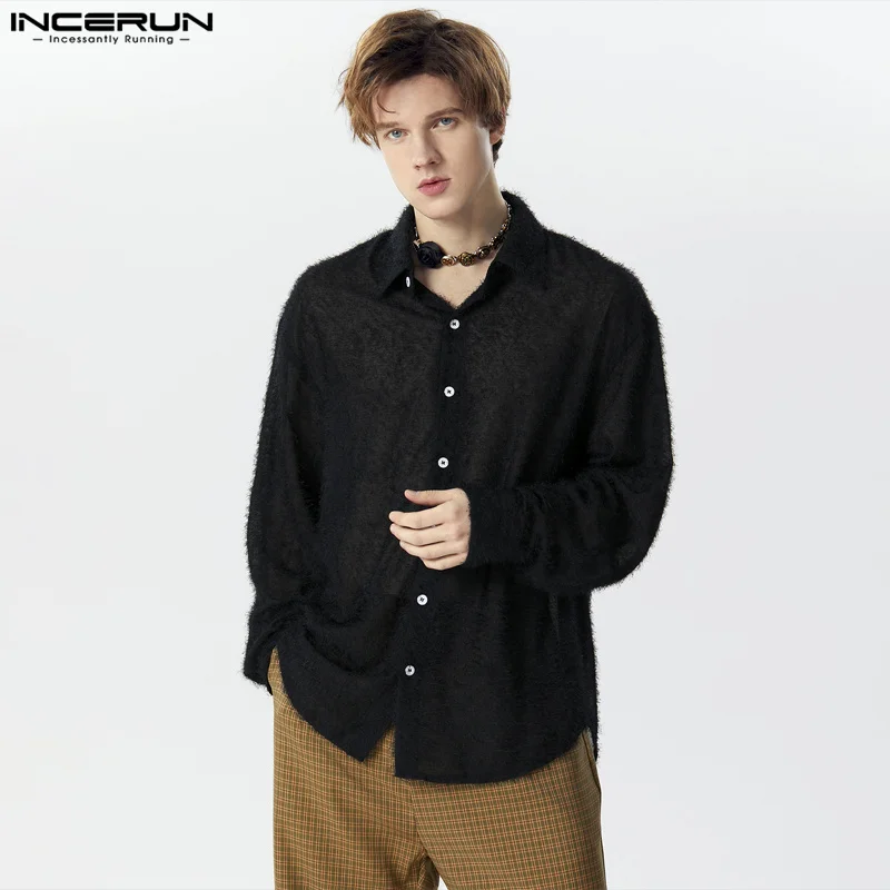 2024 Men's Shirt Tassel Solid Color Lapel Long Sleeve Men Clothing Loose Korean Streetwear Fashion Casual Shirts S-5XL INCERUN
2024 Men's Shirt Tassel Solid Color Lapel Long Sleeve Men Clothing Loose Korean Streetwear Fashion Casual Shirts S-5XL INCERUN