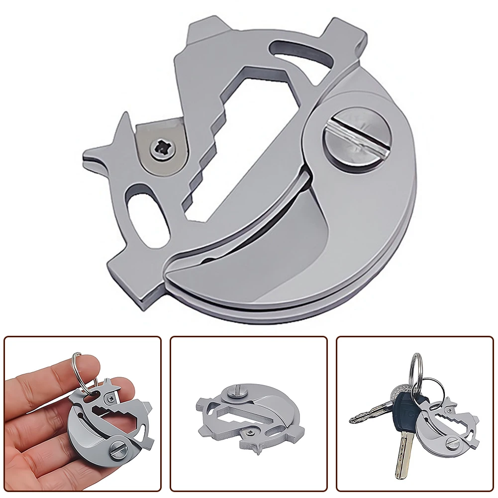 Pocket Multifunctional Coin Keychain Portable Wrench Pendant Metal Multi Card Tool Stainless Steel Home Outdoor Tools 5.2*0.4cm
Pocket Multifunctional Coin Keychain Portable Wrench Pendant Metal Multi Card Tool Stainless Steel Home Outdoor Tools 5.2*0.4cm
