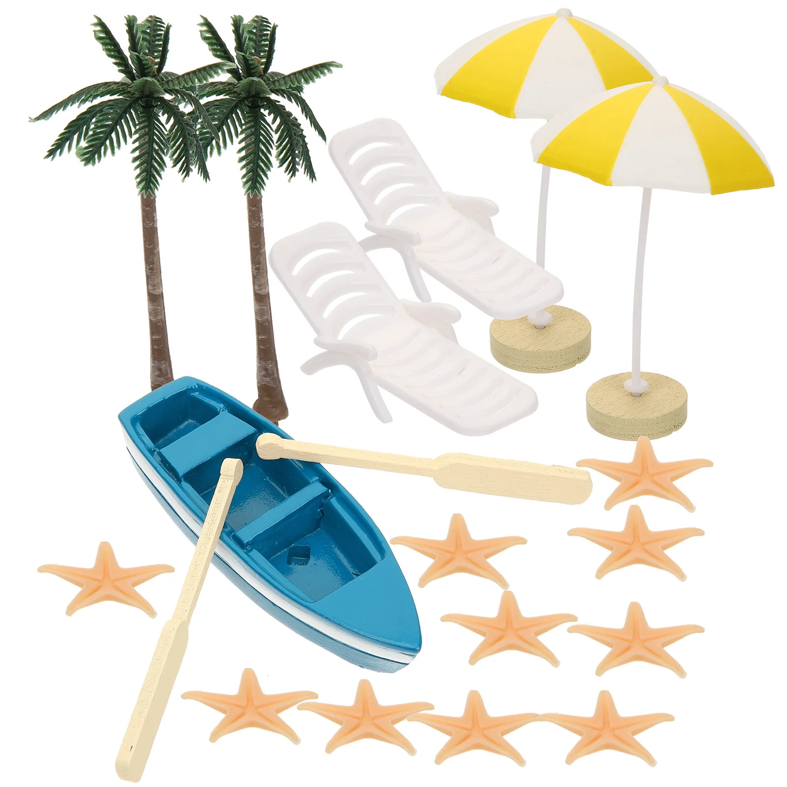 17 Pcs Small Swimming Pool Miniature Boat Beach Decoration Chair Tiny Paper Cup Seaside
17 Pcs Small Swimming Pool Miniature Boat Beach Decoration Chair Tiny Paper Cup Seaside