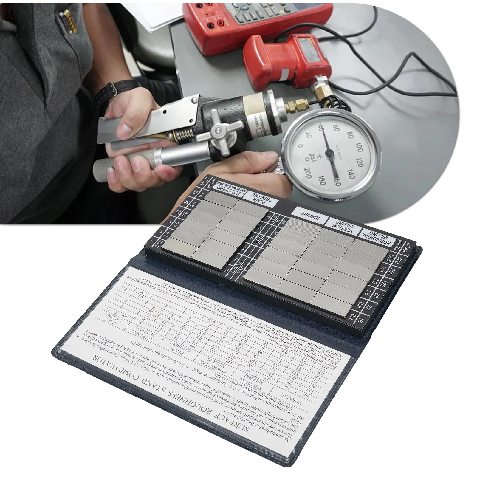 Surface Roughness Comparison Sample Block Notebook Sample 30 Blocks Ra0.05-12.5mm Roughness Sample Block Wholesales Dropshiping
Surface Roughness Comparison Sample Block Notebook Sample 30 Blocks Ra0.05-12.5mm Roughness Sample Block Wholesales Dropshiping