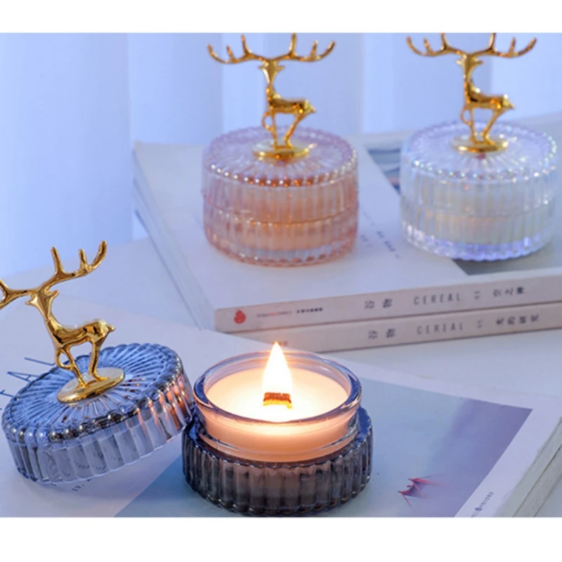 Deer Horn Scented Candle Glass Romantic Home Fragrance Aromatic Candle Air Freshener Aromatherapy
Deer Horn Scented Candle Glass Romantic Home Fragrance Aromatic Candle Air Freshener Aromatherapy