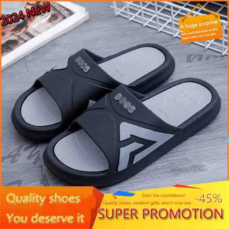 Men's Slippers Can Be Worn Externally In Summer Non-skid Bathroom Sandals Trendy Bathroom Home Indoor For Men
Men's Slippers Can Be Worn Externally In Summer Non-skid Bathroom Sandals Trendy Bathroom Home Indoor For Men