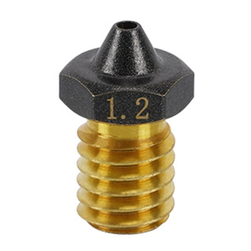 Латунная медная сопла 0,2-1,2 мм, большой расход, клон, наконечник, сопло для экструдера E3DV6, головка принтера, 1,75 мм нити
Латунная медная сопла 0,2-1,2 мм, большой расход, клон, наконечник, сопло для экструдера E3DV6, головка принтера, 1,75 мм нити