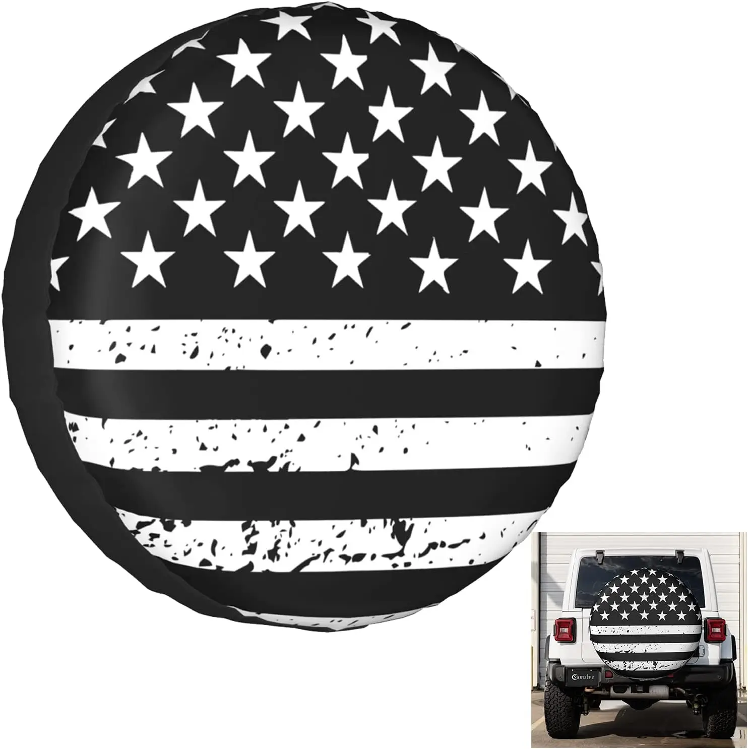 

Spare Tire Cover Wheel Covers for RV Tires Camper Tire Weatherproof Cover Protectors for Trailer Rv SUV Truck Travel Trailer