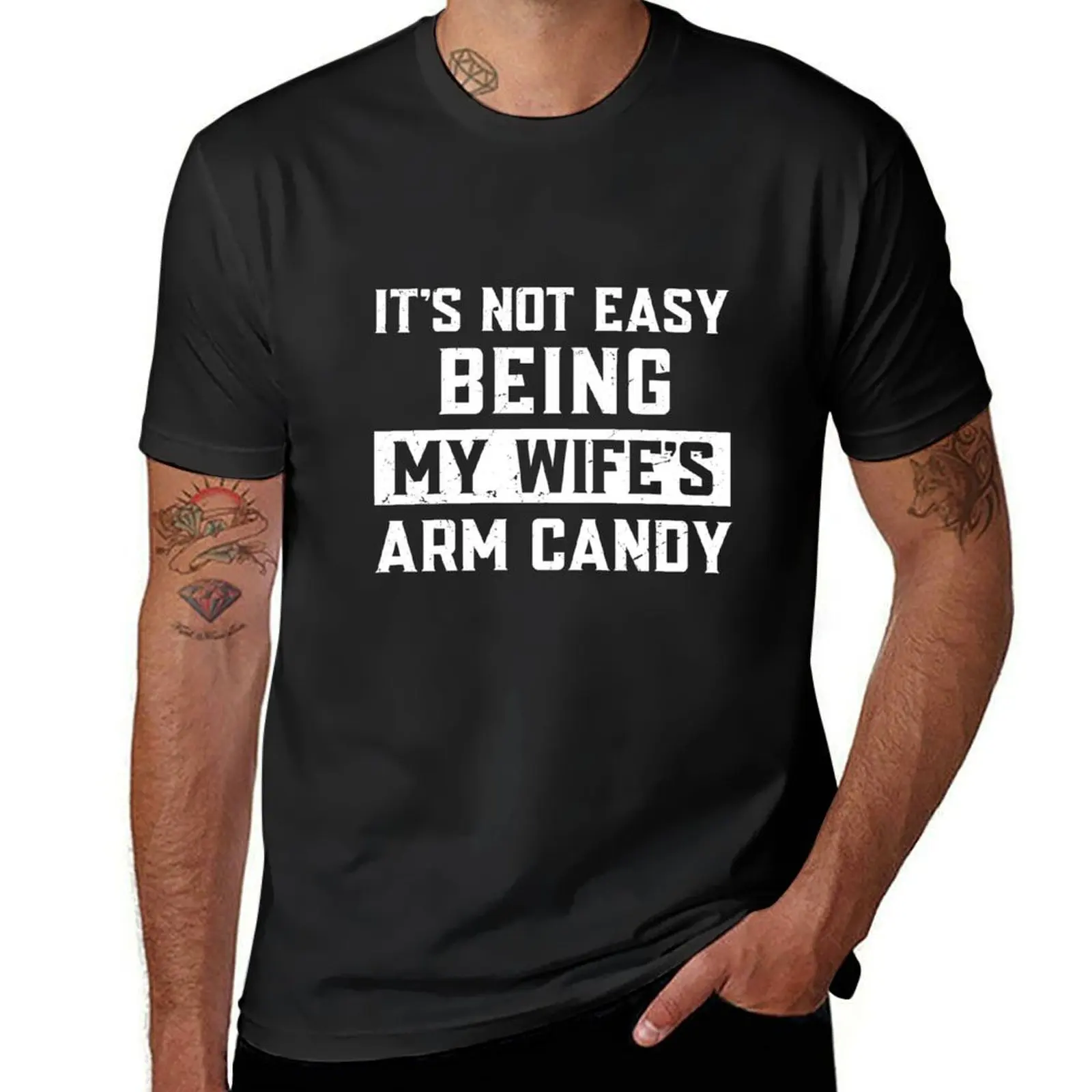 I’m So Tired Of Being My Wife’s Arm Candy,Family Quotes T-Shirt Short sleeve tee boys whites blacks mens t shirts
I’m So Tired Of Being My Wife’s Arm Candy,Family Quotes T-Shirt Short sleeve tee boys whites blacks mens t shirts