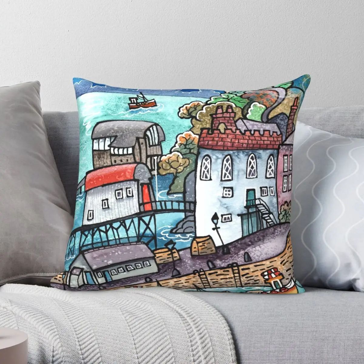 Harbour Calm Tenby Wales Square Pillowcase Polyester Linen Velvet Creative Zip Decor Throw Pillow Case Sofa Cushion Cover
Harbour Calm Tenby Wales Square Pillowcase Polyester Linen Velvet Creative Zip Decor Throw Pillow Case Sofa Cushion Cover