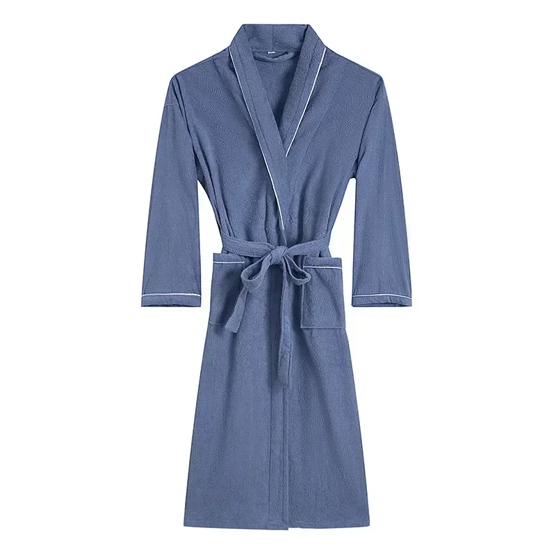 

Men Women Robe Light Sleepwear Towel Terry Couples Hotel Cotton Bathrobe Gown Bath Robes 100% Thick Long Absorbent Weight