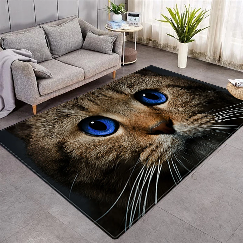 Animal Cat Printed Rugs Household Living Room 3DPrinting Animal Style Room Decoration Cute Floor Mat Non-slip Washable Small Rug
Animal Cat Printed Rugs Household Living Room 3DPrinting Animal Style Room Decoration Cute Floor Mat Non-slip Washable Small Rug