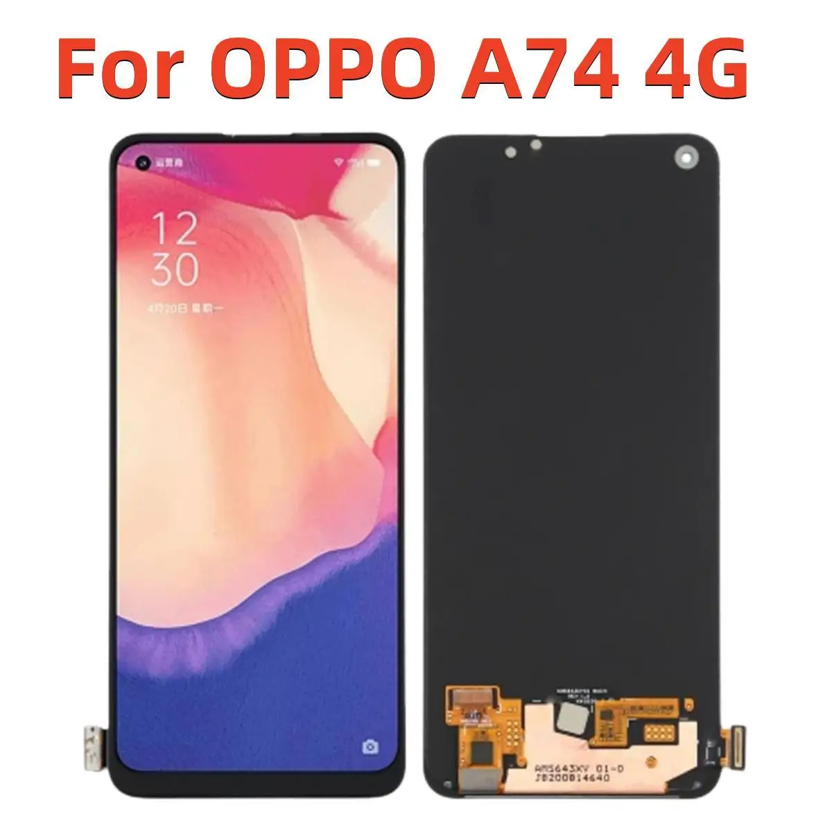 Оригинальный AMOLED 6,43 "для OPPO A74 4G, ЖК-дисплей кодирующий преобразователь сенсорного экрана в сборе для CHP2219, запасные части
Оригинальный AMOLED 6,43 "для OPPO A74 4G, ЖК-дисплей кодирующий преобразователь сенсорного экрана в сборе для CHP2219, запасные части