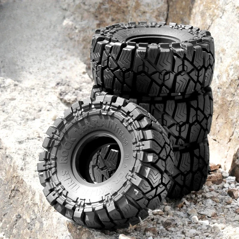 4PCS 1.9 Rubber Tire Wheel Tyre for 1/10 RC Crawler Car Axial SCX10 Pro Capra TRX4 RC4WD D90 Redcat
4PCS 1.9 Rubber Tire Wheel Tyre for 1/10 RC Crawler Car Axial SCX10 Pro Capra TRX4 RC4WD D90 Redcat