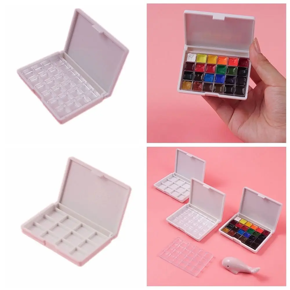 12/24 grid Watercolor Pigment Packaging Mini Empty Moisturizing Pigment Box Handmade Watercolor Palette Sketch
12/24 grid Watercolor Pigment Packaging Mini Empty Moisturizing Pigment Box Handmade Watercolor Palette Sketch