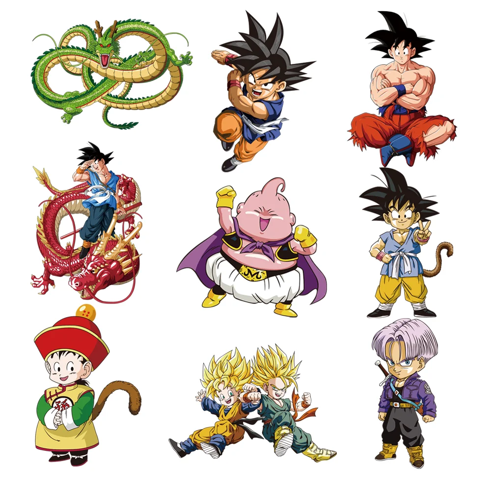 Free Shipping Dragon Ball Thermo-Adhesive Iron On Transfer Patches For Clothing Anime Heat Stickers Fusible Clothes Patch Custom
Free Shipping Dragon Ball Thermo-Adhesive Iron On Transfer Patches For Clothing Anime Heat Stickers Fusible Clothes Patch Custom