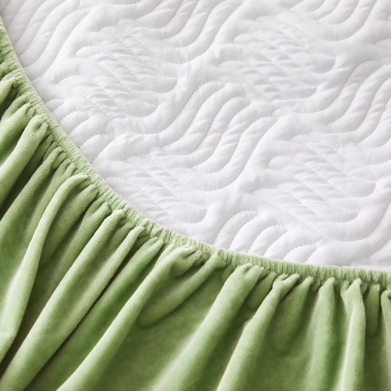 High Quality Short Plush Thicken Quilted Mattress Cover Luxury Anit-mites Soft Warm Quilting Baby Velvet Not Included Pillowcase 18 Mallzona Sb3e34a4f589b46a383c7b20047a00b63n High Quality Short Plush Thicken Quilted Mattress Cover Luxury Anit-mites Soft Warm Quilting Baby Velvet Not Included Pillowcase Mallzona