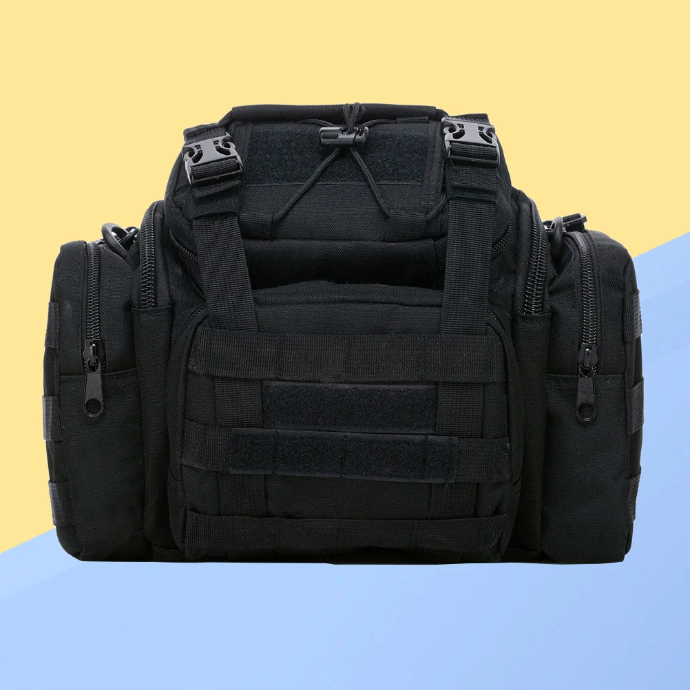1pc Outdoor Large Capacity Fishing Gear Bag Multi-function Bait Fishing Tackle Box Diagonal Bag Satchel Fishing Bag (Black)
1pc Outdoor Large Capacity Fishing Gear Bag Multi-function Bait Fishing Tackle Box Diagonal Bag Satchel Fishing Bag (Black)