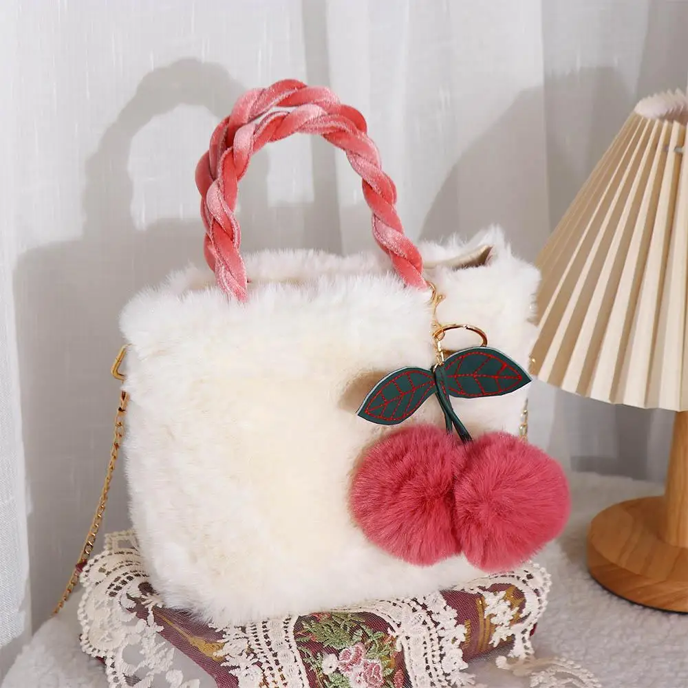Tote Bag Crossbody Bag Large Capacity Women Shoulder Bag Female Handbag Small Square Bag Cherry Plush Bag Plush Handbag
Tote Bag Crossbody Bag Large Capacity Women Shoulder Bag Female Handbag Small Square Bag Cherry Plush Bag Plush Handbag