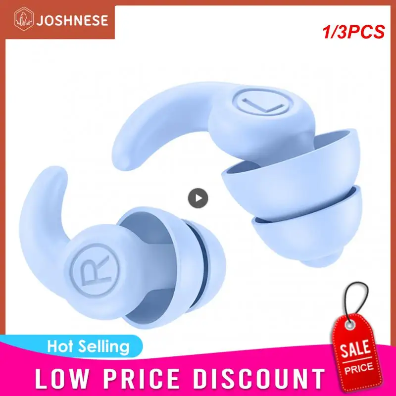 1/3 шт., водонепроницаемые силиконовые беруши для бассейна 
1/3 шт., водонепроницаемые силиконовые беруши для бассейна