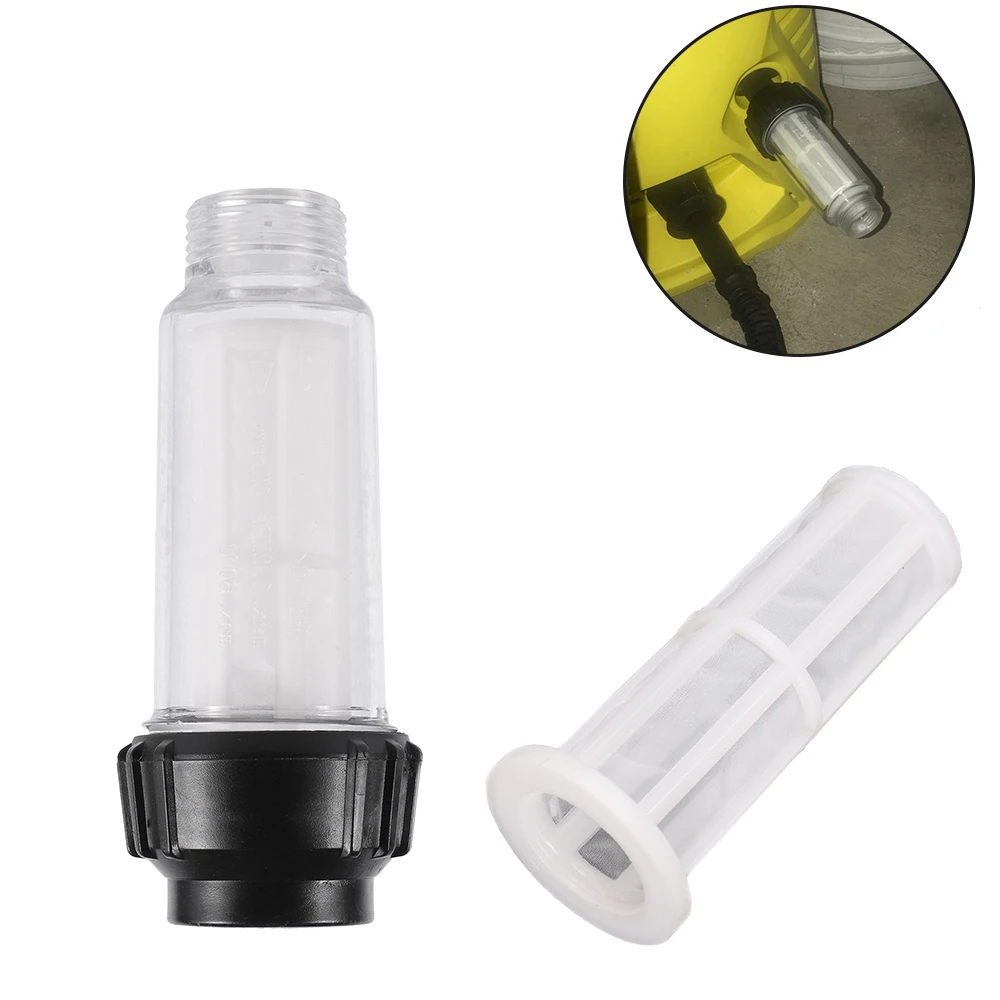Prevent Dirt Filter G 3/4'' High Pressure Washer Connection Fitting For Karcher K2 K3 K4 K5 K6 K7 Plastic Machine Water Filter
Prevent Dirt Filter G 3/4'' High Pressure Washer Connection Fitting For Karcher K2 K3 K4 K5 K6 K7 Plastic Machine Water Filter