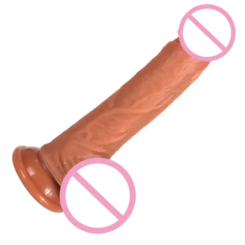 Realistic Silicone Dildo Body Safe Material Strong Suction Cup Ultra Soft Lifelike Thick Anal Dildo for Woman Sex Toys 18+ Realistic Silicone Dildo Body Safe Material Strong Suction Cup Ultra Soft Lifelike Thick Anal Dildo for Woman Sex Toys 18+