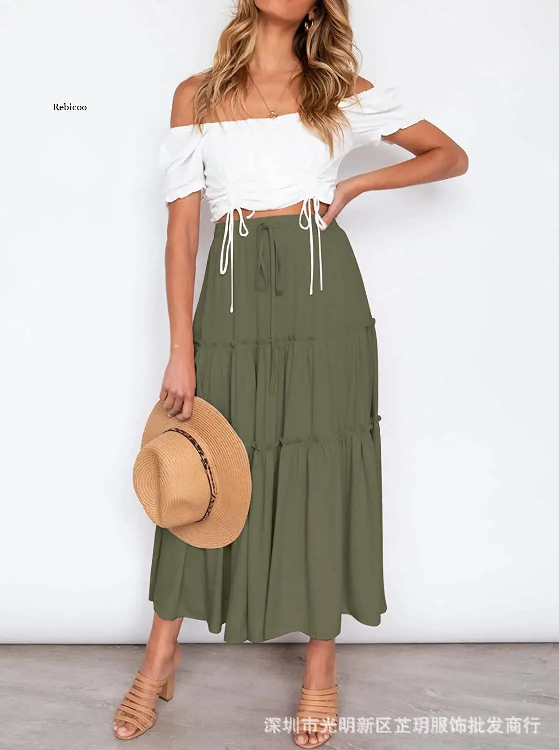 2022 Summer Women Long Skirt with High Waist Bohemian Style A-line Elegant Maxi Skirt Pleated Extreme Sexy Fashion Clothing
2022 Summer Women Long Skirt with High Waist Bohemian Style A-line Elegant Maxi Skirt Pleated Extreme Sexy Fashion Clothing