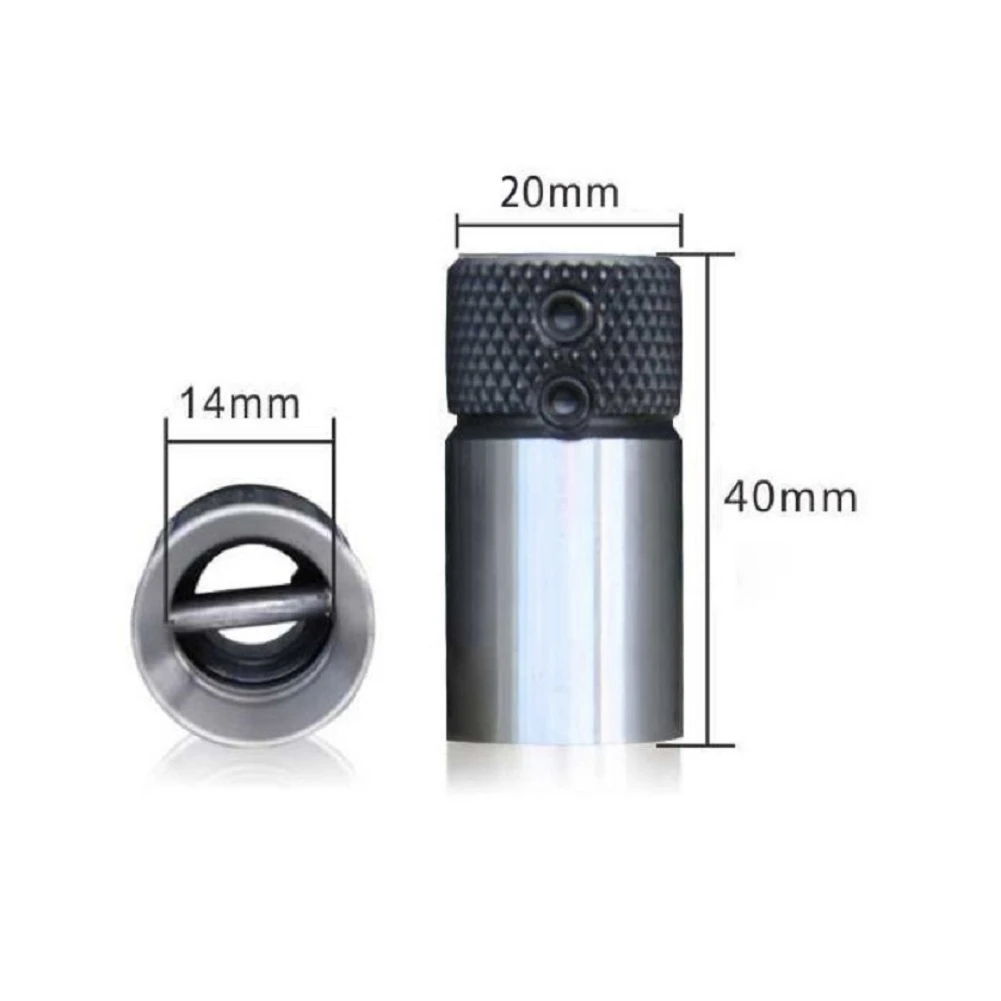 Brand New Drill Sleeve Base For Drilling Machine For Wood Drill Bit Silver/black 20x40L/20x45L Cross SleeveClamp
Brand New Drill Sleeve Base For Drilling Machine For Wood Drill Bit Silver/black 20x40L/20x45L Cross SleeveClamp
