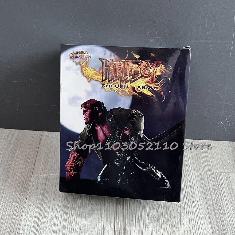Mezco Hellboy figura de acción de PVC ropa Real Goloen película del ejército Hellboy Samaritan modelo muñeca de juguete regalo de Navidad Mezco Hellboy figura de acción de PVC ropa Real Goloen película del ejército Hellboy Samaritan modelo muñeca de juguete regalo de Navidad