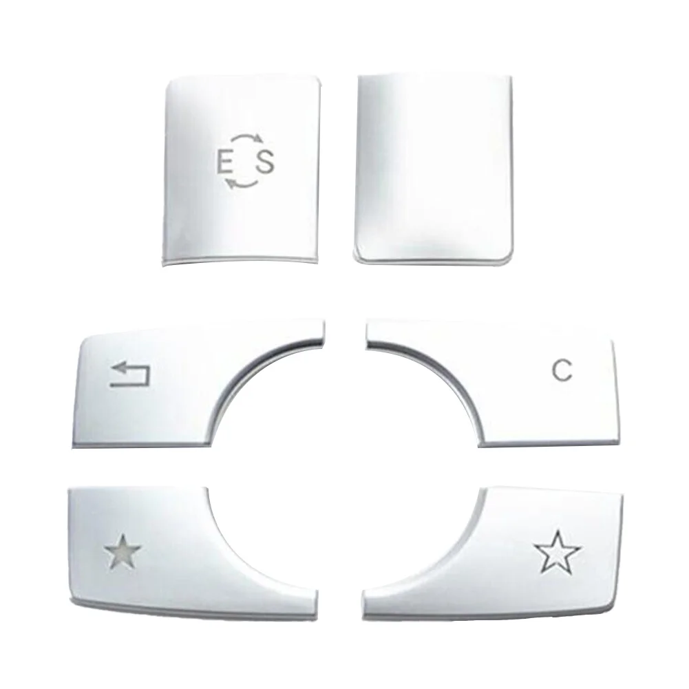 Protect and Enhance with For Mercedes E Class W212 Button Cover Trims Set of 6 Durable ABS Plastic Sleek Silver Color
Protect and Enhance with For Mercedes E Class W212 Button Cover Trims Set of 6 Durable ABS Plastic Sleek Silver Color