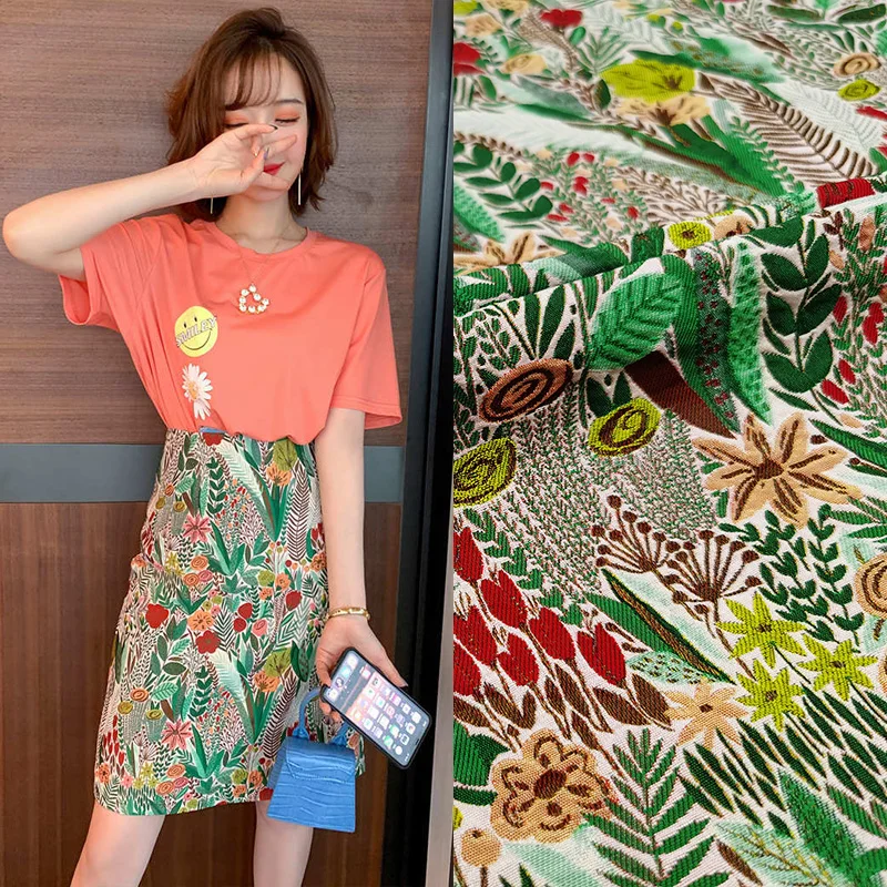 Jacquard Brocade Fabric European Brand Fashion Design Dress Trench Coat Suit Fashion Wholesale Coth for Sew by Meter Material
Jacquard Brocade Fabric European Brand Fashion Design Dress Trench Coat Suit Fashion Wholesale Coth for Sew by Meter Material