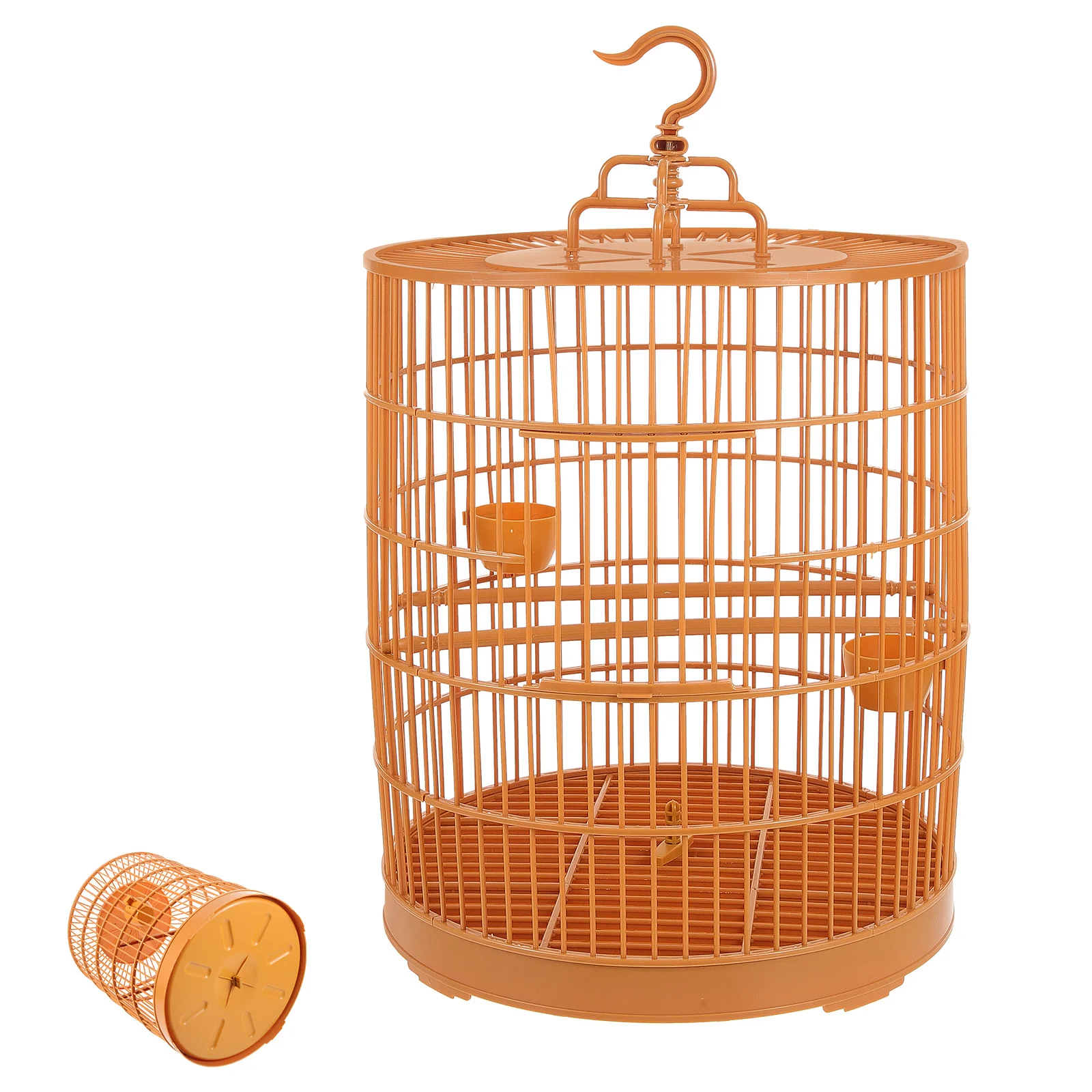 Plastic Round Bird Cage Wall Hanging Bird Cage Small Birds Birds Party Cage Ornament Feeding Bowl Standing Pole Parakeet Budgie
Plastic Round Bird Cage Wall Hanging Bird Cage Small Birds Birds Party Cage Ornament Feeding Bowl Standing Pole Parakeet Budgie