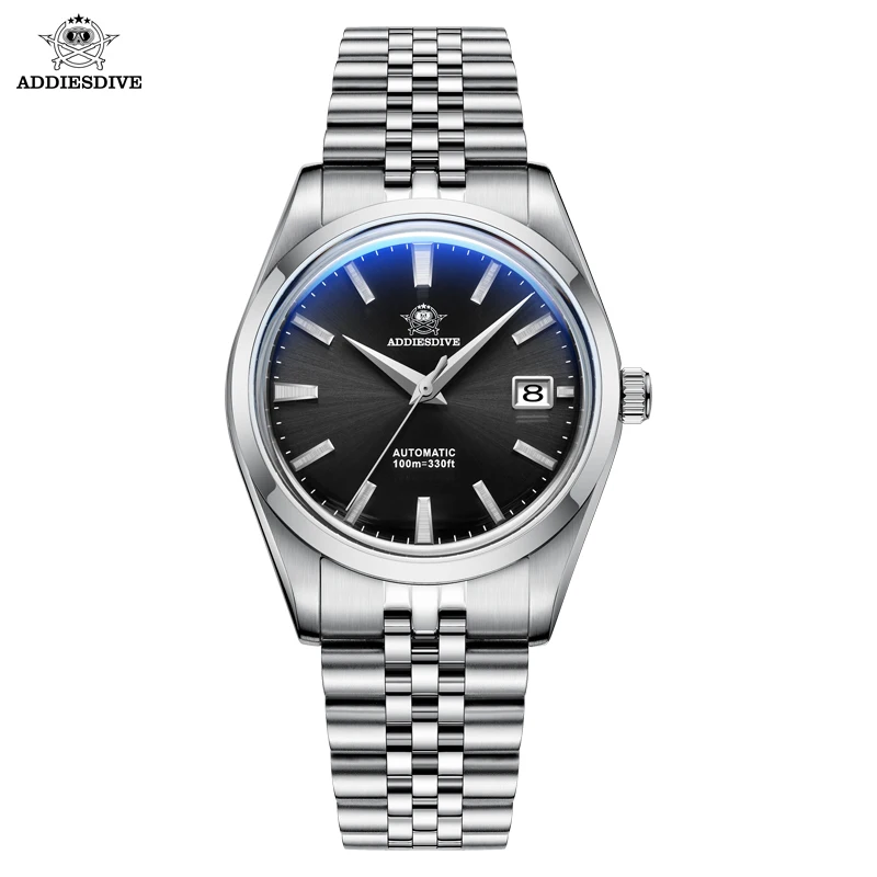 ADDIESDIVE 39mm Men's Mechanical Watches NH35 Automatic Watch Bubble Mirror Stainless Steel 10Bar Waterproof Reloj Hombre
ADDIESDIVE 39mm Men's Mechanical Watches NH35 Automatic Watch Bubble Mirror Stainless Steel 10Bar Waterproof Reloj Hombre