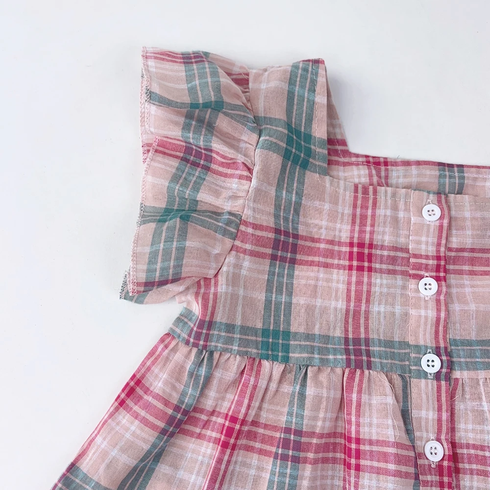 Bear Leader الصيف فتاة الوردي متقلب قصيرة الأكمام أعلى الصلبة بنطال ذو قصة أرجل واسعة قطعتين مجموعة لملابس كاجوال للأطفال Bear Leader الصيف فتاة الوردي متقلب قصيرة الأكمام أعلى الصلبة بنطال ذو قصة أرجل واسعة قطعتين مجموعة لملابس كاجوال للأطفال