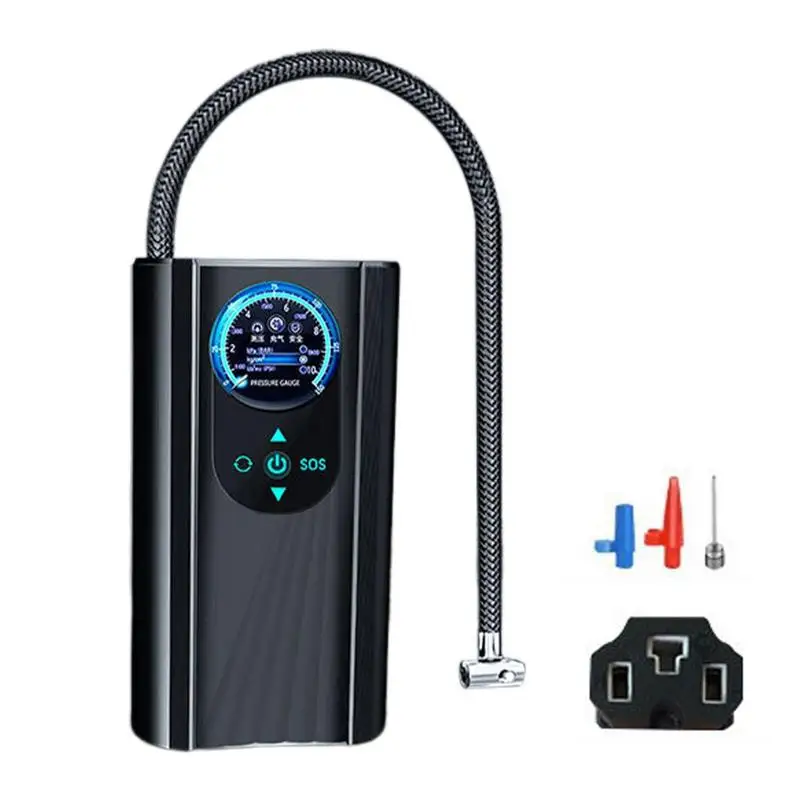 Portable Car Air Compressor With LED Light 12v Electric Cordless Tire Inflator Pump For Motorcycle Bicycle Boat Auto Tyre Balls
Portable Car Air Compressor With LED Light 12v Electric Cordless Tire Inflator Pump For Motorcycle Bicycle Boat Auto Tyre Balls