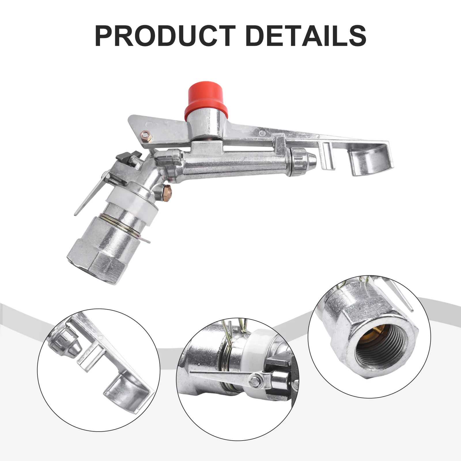 1pcs Big Covering Range Sprinklers Farm Garden Irrigation Sprinkler Watering Rain Gun Metal Lawn Park Sprinkler Garden Tools
1pcs Big Covering Range Sprinklers Farm Garden Irrigation Sprinkler Watering Rain Gun Metal Lawn Park Sprinkler Garden Tools