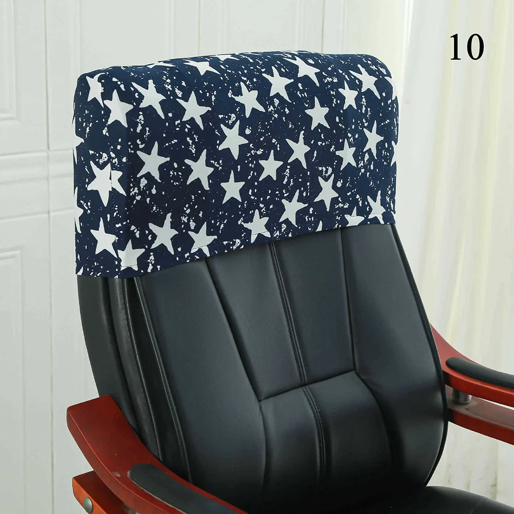Computer Chair Head Cover Printed Chair Back Protection Dustproof Backrest Slipcover Elastic Office Chair Backrest Cover
Computer Chair Head Cover Printed Chair Back Protection Dustproof Backrest Slipcover Elastic Office Chair Backrest Cover