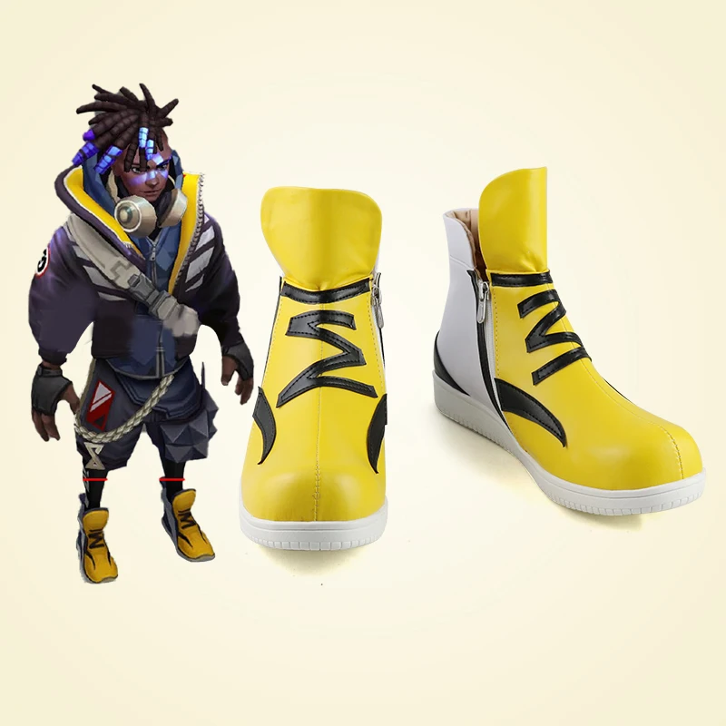 Game LOL True Damage Ekko Cosplay Shoes Halloween Carnival Boots Cosplay Prop Custom Made
Game LOL True Damage Ekko Cosplay Shoes Halloween Carnival Boots Cosplay Prop Custom Made
