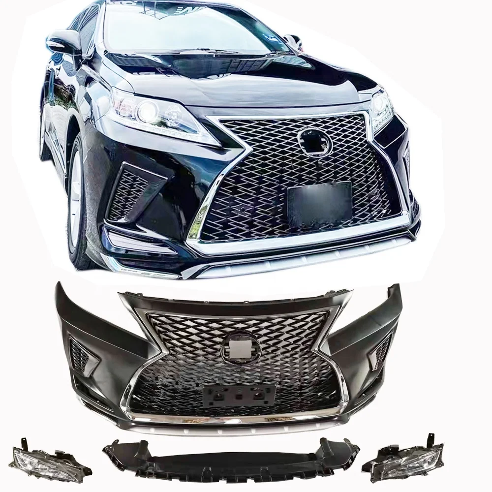 car bumper for Lexus RX270 old upgrade new front 2009 2010 2011 2012 2013 2014 RX300 RX350 to 2020 style with foglamp
car bumper for Lexus RX270 old upgrade new front 2009 2010 2011 2012 2013 2014 RX300 RX350 to 2020 style with foglamp